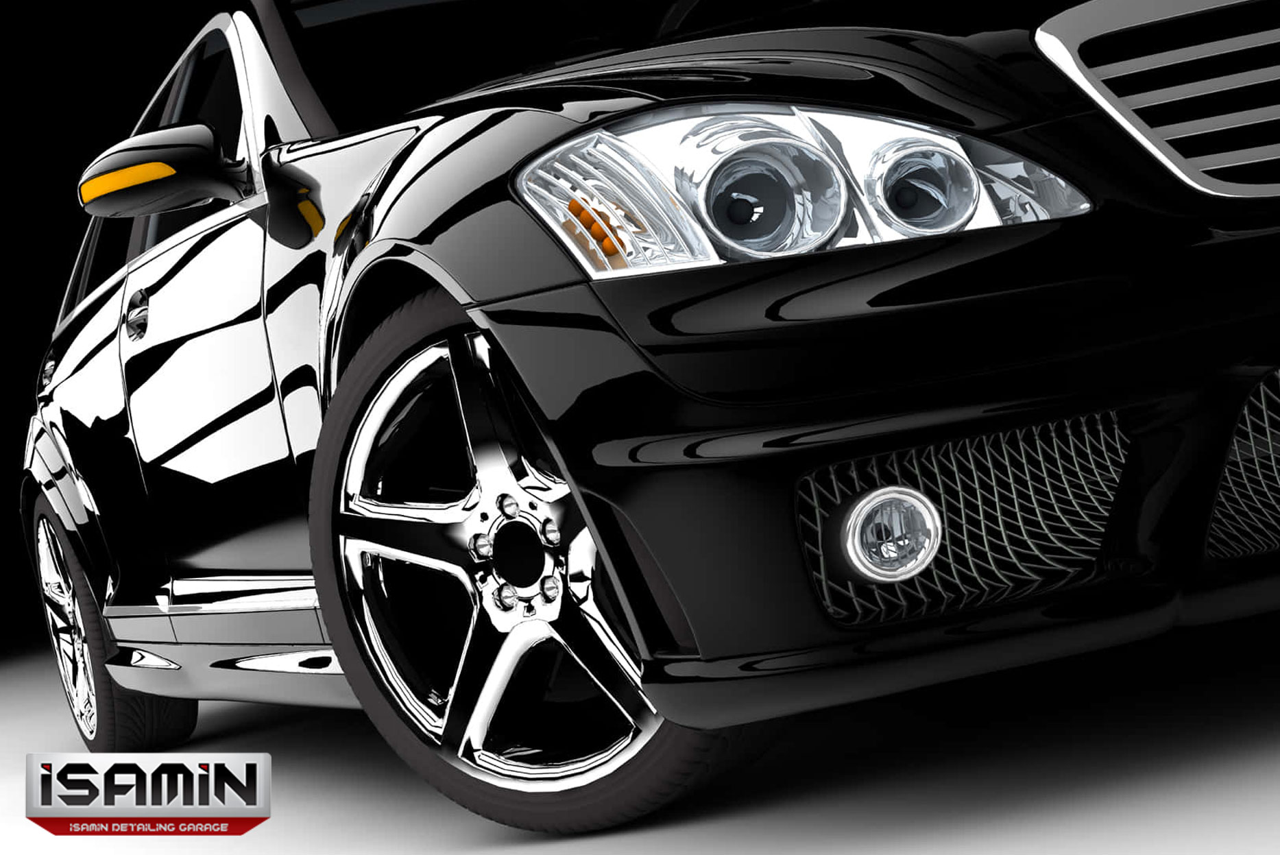 دیتیلینگ خودرو مشکی